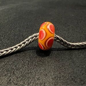 Trollbeads Orange Bead